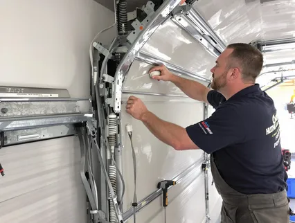 Noisy Garage Door Fix in Cromwell