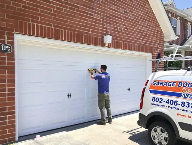 Local garage door repair service by Cromwell Garage Door Repair in Cromwell